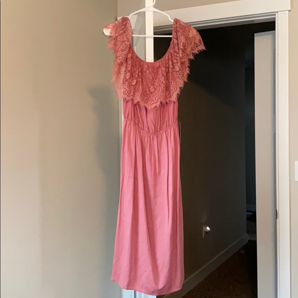 Pink dress